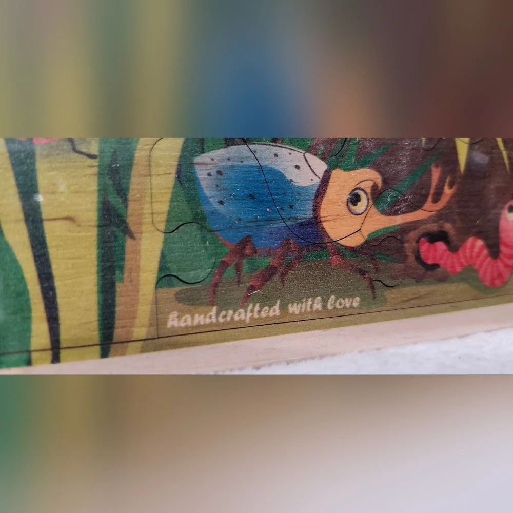 *New Sealed* Quokka Insects In Nature Wooden Puzzle